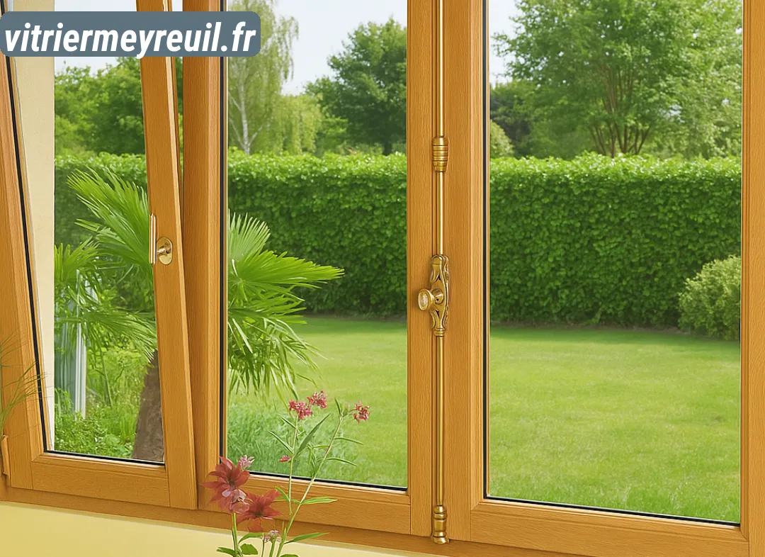 Installation de fenêtre en bois sur mesure Meyreuil